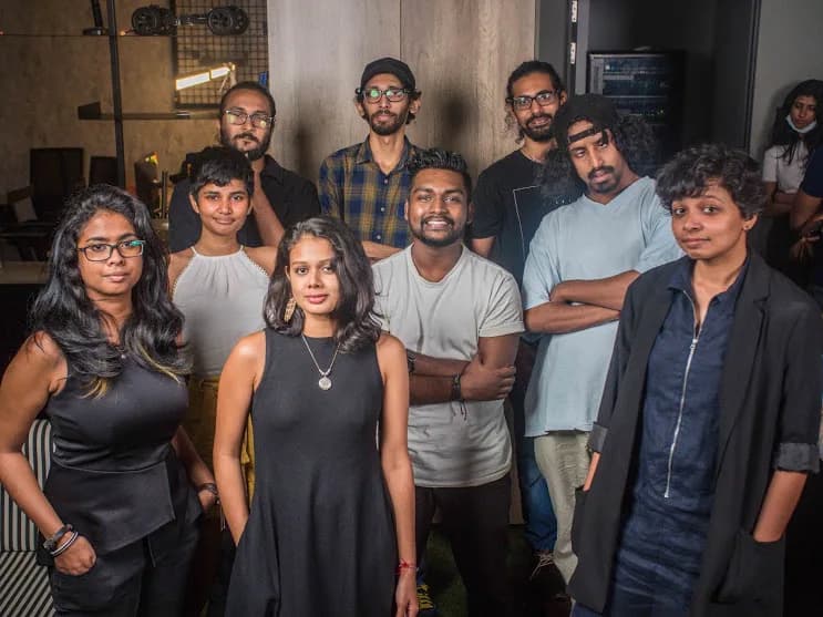 A portrait of the studio team