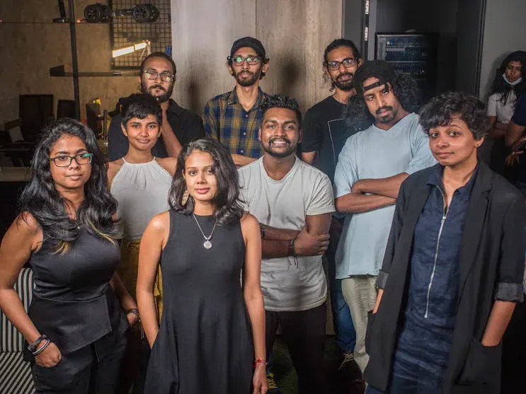 A portrait of the studio team